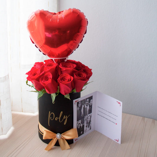 BOX 15 ROSAS ROJAS
