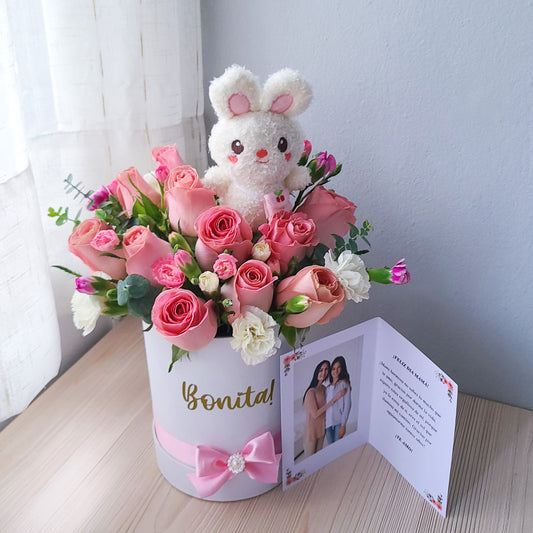 BOX ROSADO CONEJIN