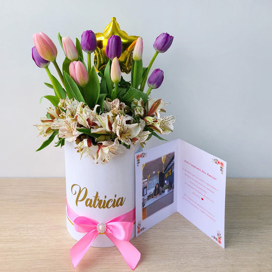 BOX 10 TULIPANES LILIA